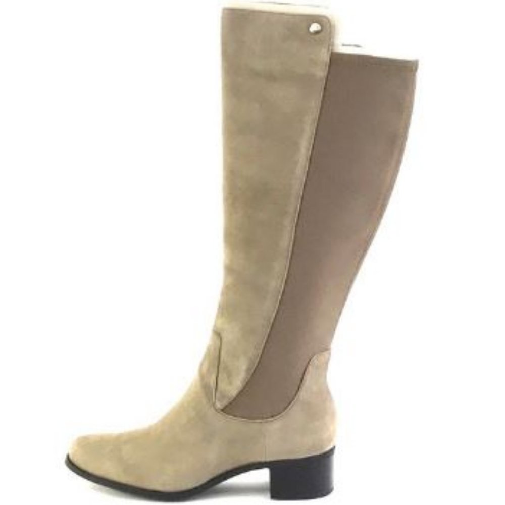 Marc Fisher Incept Wide Calf Suede Tall Shaft Boot - Picture 5 of 9